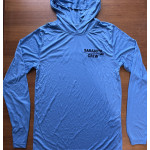 Unisex BLUE Sun Shirt Long Sleeve Hoodie